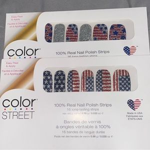 Color Street Patriotic Nail Bundle